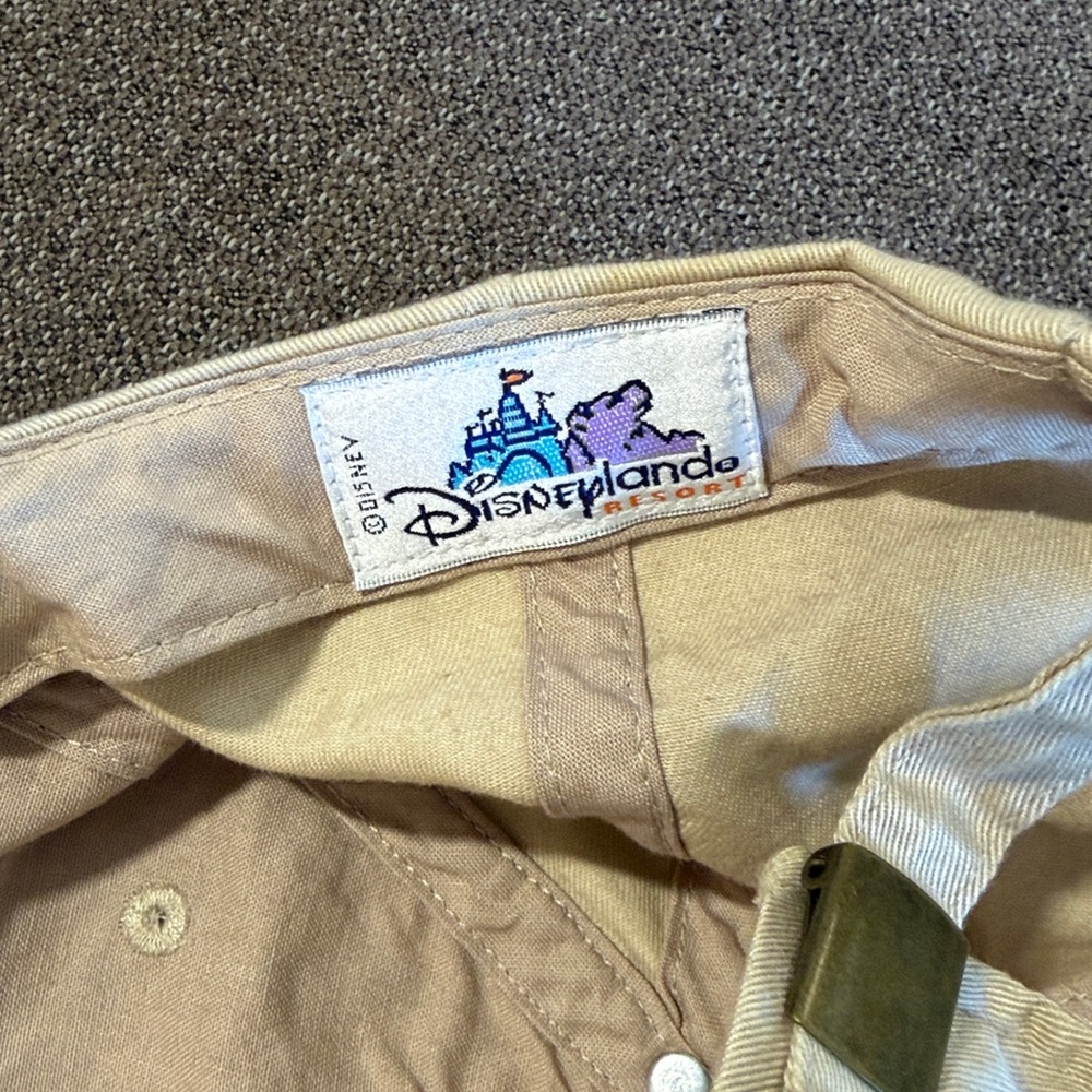 Disneyland Resort Unisex Adjustable Hat 100% Cotton Mickey Mouse NWOT - Picture 5 of 6